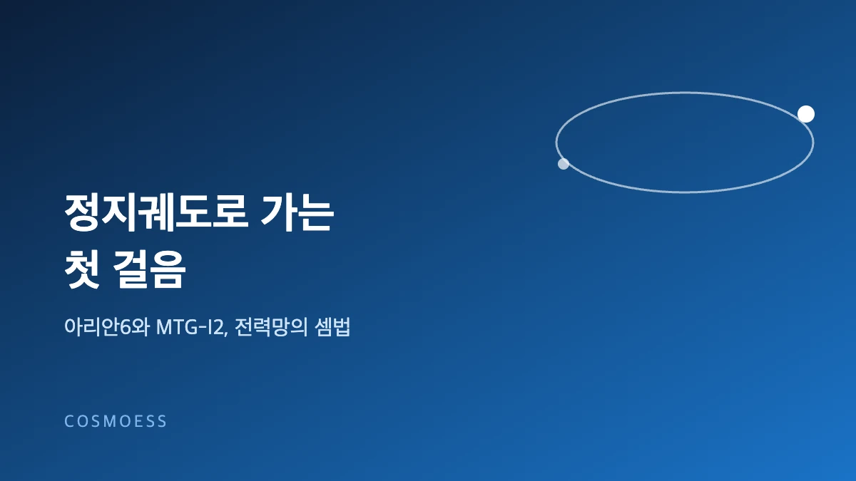 아리안6 정지궤도 임무 개념도