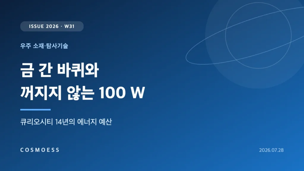 큐리오시티 화성 로버 Sol 4963 균열 알루미늄 바퀴와 MMRTG 100 W 전력 예산, 우회 주행 에너지를 비교한 커버 이미지