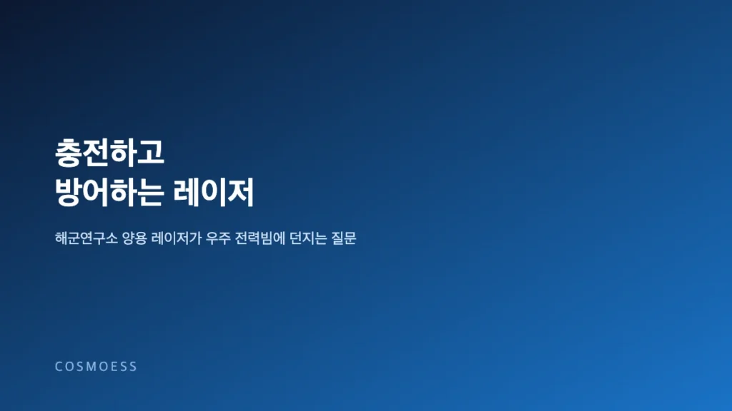 하나의 레이저 장치로 전력을 송신하고 드론을 방어하는 양용 지향에너지 시스템 개념도