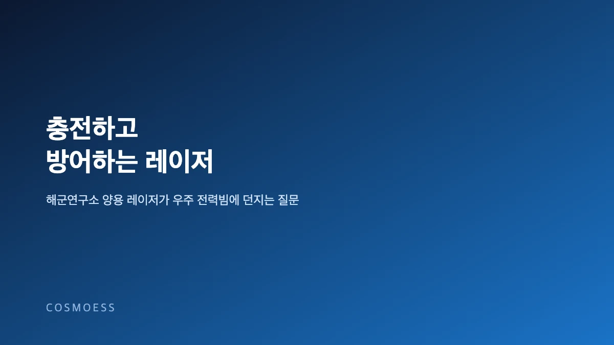 하나의 레이저 장치로 전력을 송신하고 드론을 방어하는 양용 지향에너지 시스템 개념도